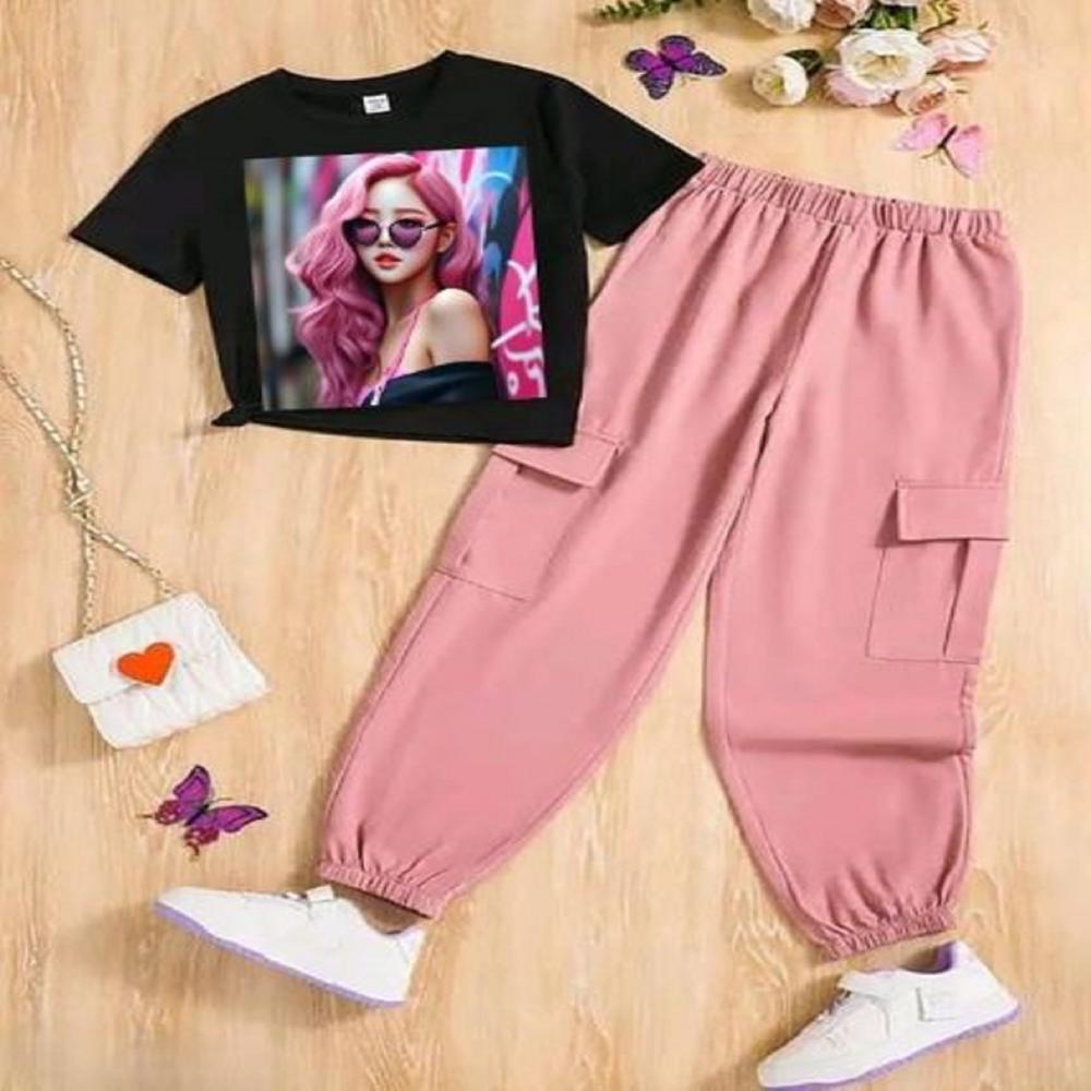 Kids Girls Top and Bottom Set