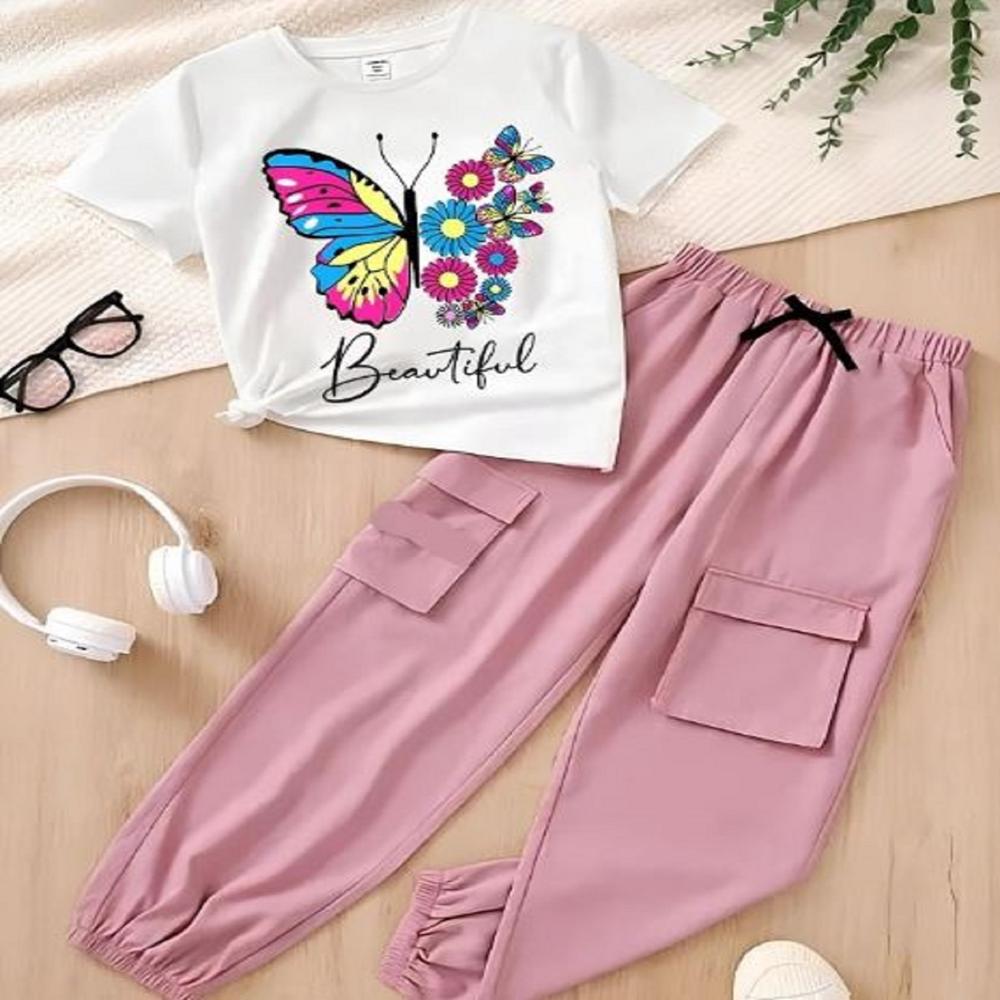 Kids Girls Top and Bottom Set