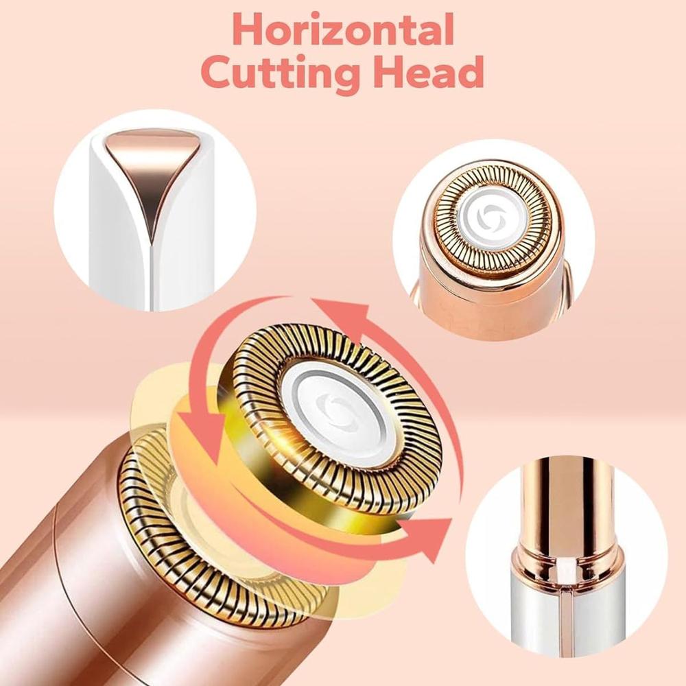 Rechargeable Facial Hair Remover Set for Women  1 Set