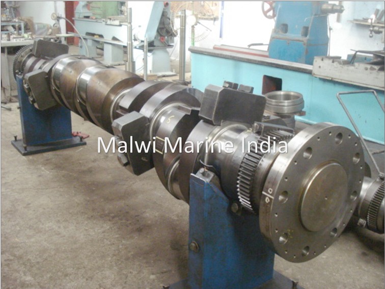 Daihatsu - 8Ds28 - 8Dsm28 - 6Ds28 - 6Dsm28 - Crankshaft - Cylinder Block - Application: Marine