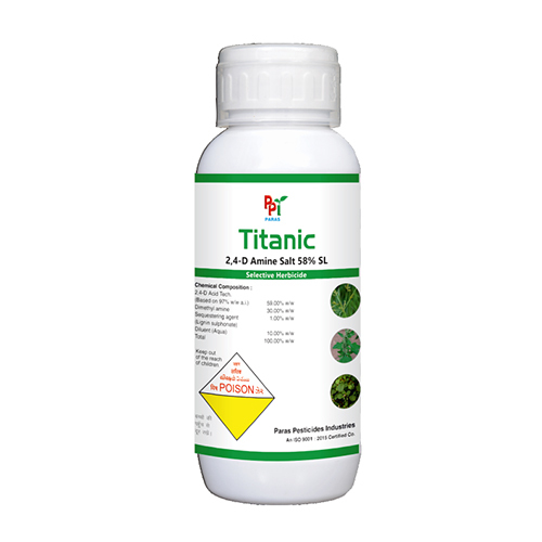 Titanic 2-4-D Amine Salt 58 Percent SL