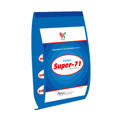 Paras Super-71 Ammonium Salt Of Glyphosate 71 Percent SG
