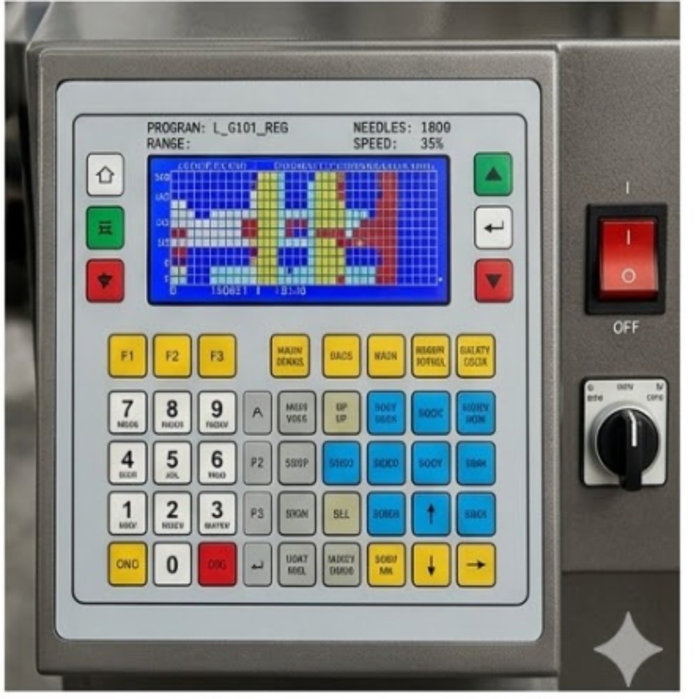 Legging Flat Knitting Machine - Color: Sliver
