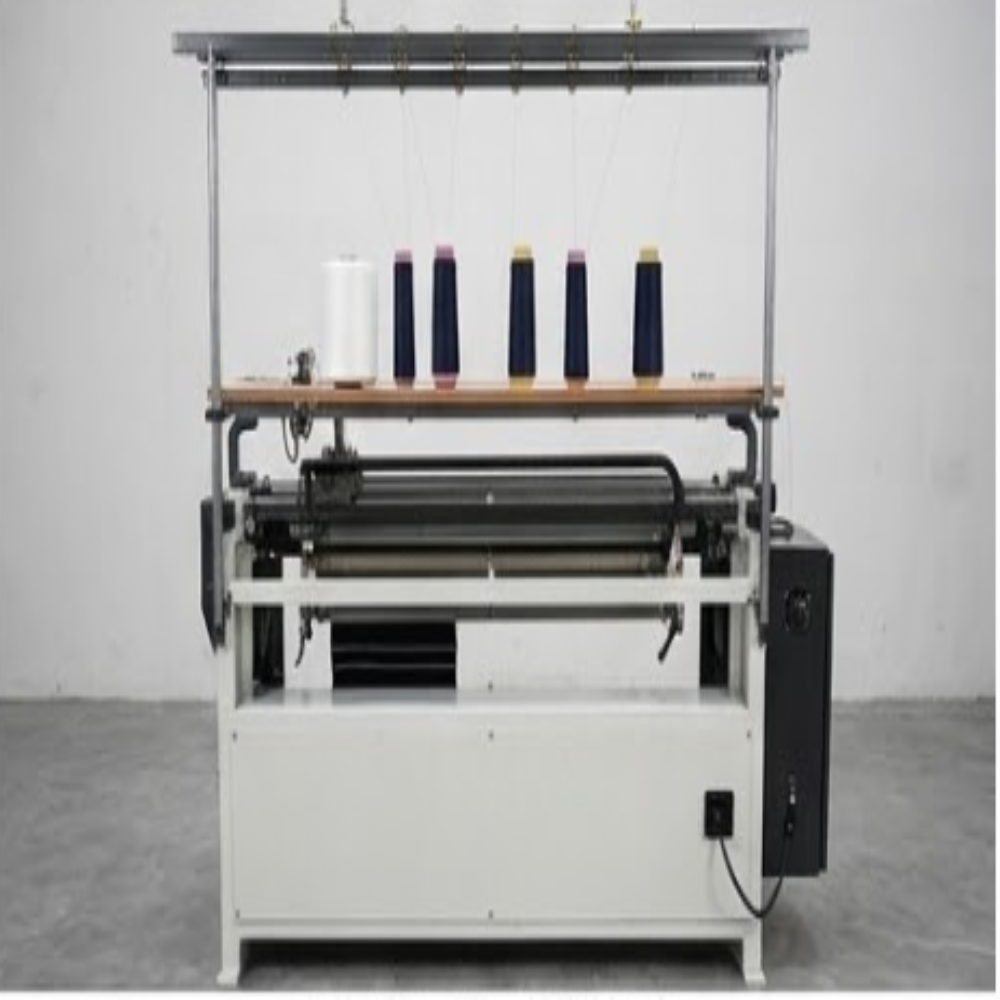 14 Semi Computerizes Flat Knitting Machine - Color: Sliver