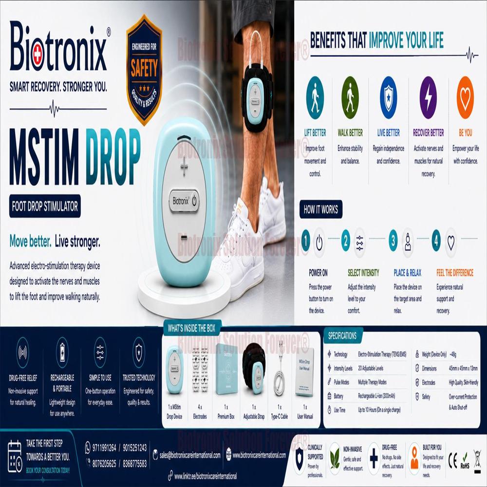 Advanced Walking Assistance Device for Foot Drop Rehabilitation