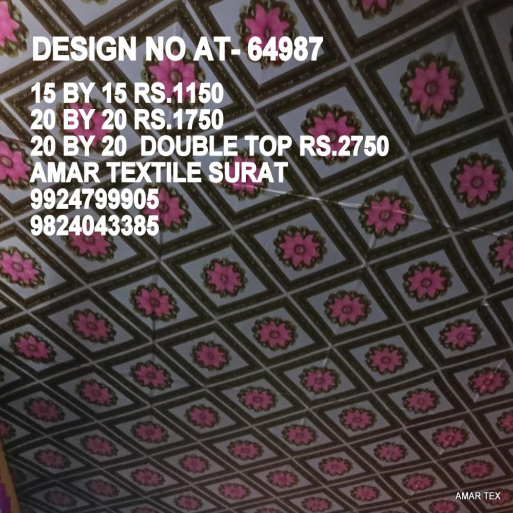 Decorative Printed Tent 