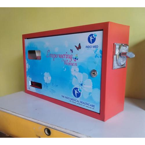 Automatic Sanitary Napkin Vending Machine - Material: Mild Steel