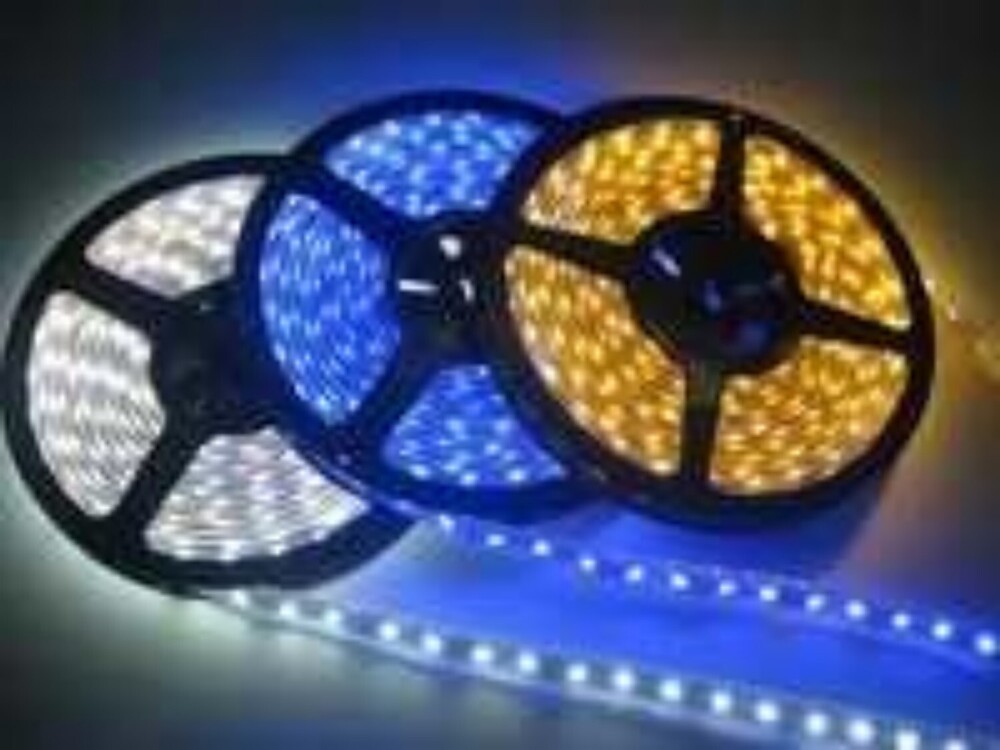 Led Strip Light - 5 Meter Roll, 12-24v Rated, Hi Light With 3 Year Warranty | Available In White, Blue, Yellow For Indicator Applications
