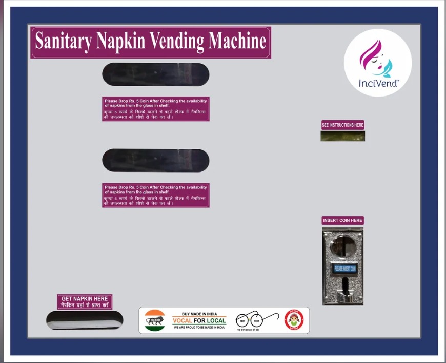 Commercial Sanitary Napkin Vending Machines