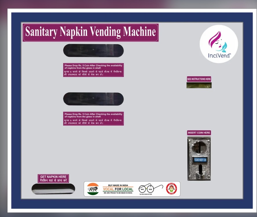Commercial Sanitary Napkin Vending Machines