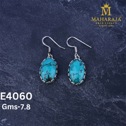 E4060 Ladies Special Earrings - Copper Alloy, Medium Size, Gold Ruby Red White | Floral Drop Design, Cubic Zirconia, Imitation Pearls, Lightweight