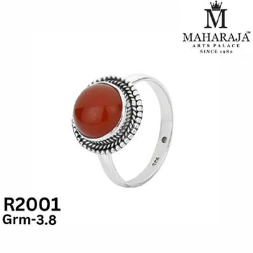 R2001 Ladies Small Ring - Gold-Plated Copper Alloy, Small, Gold, Cubic Zirconia, Floral Design, Lightweight, Durable