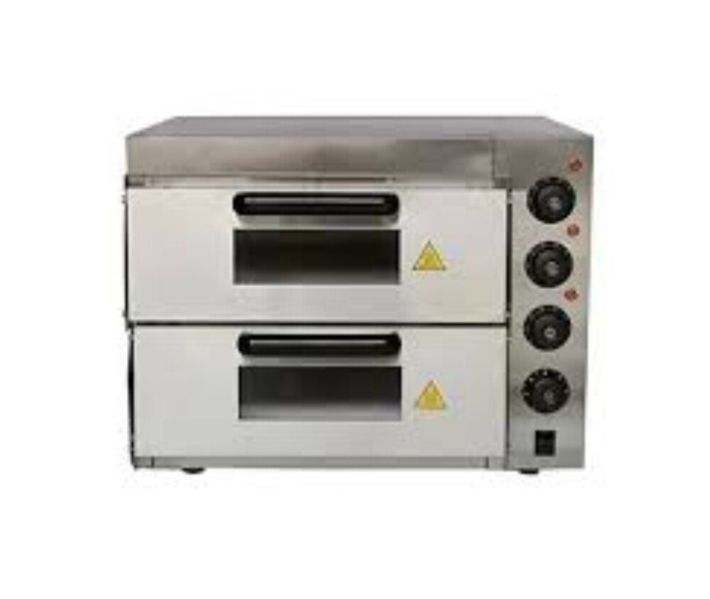 Double Deck 2 Tray Pizza Oven