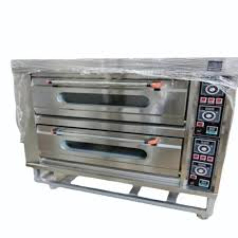 Double Deck 2 Tray Pizza Oven