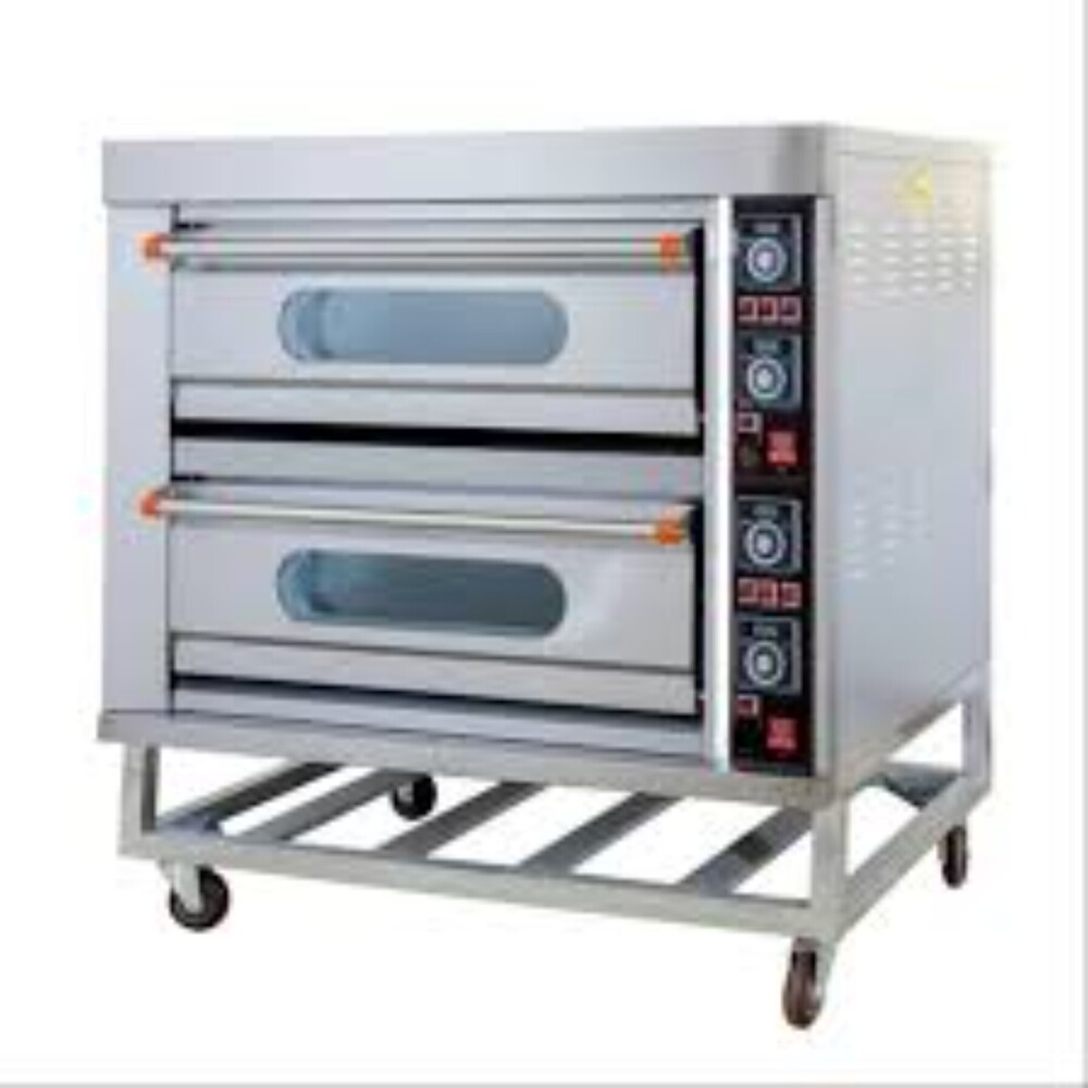 Double Deck 2 Tray Pizza Oven