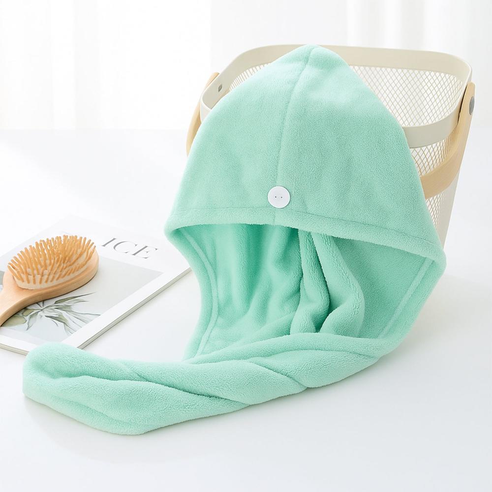 Microfiber Hair Drying Towel Wrap - (1 Pc)