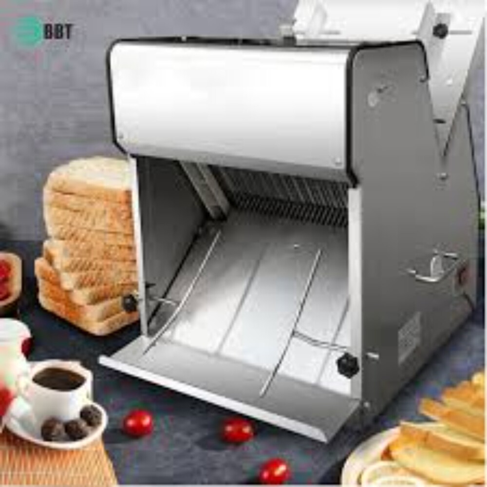 Stainless Steel Double Bread Slicer Machine