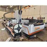 Laser Metal Cutting With Pipe Cutting Machine 3000w - Automatic Grade: Automatic