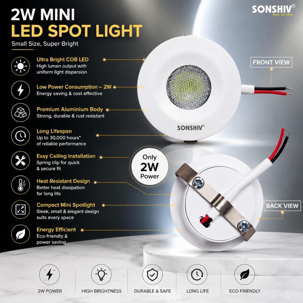 2W SPOT LIGHT