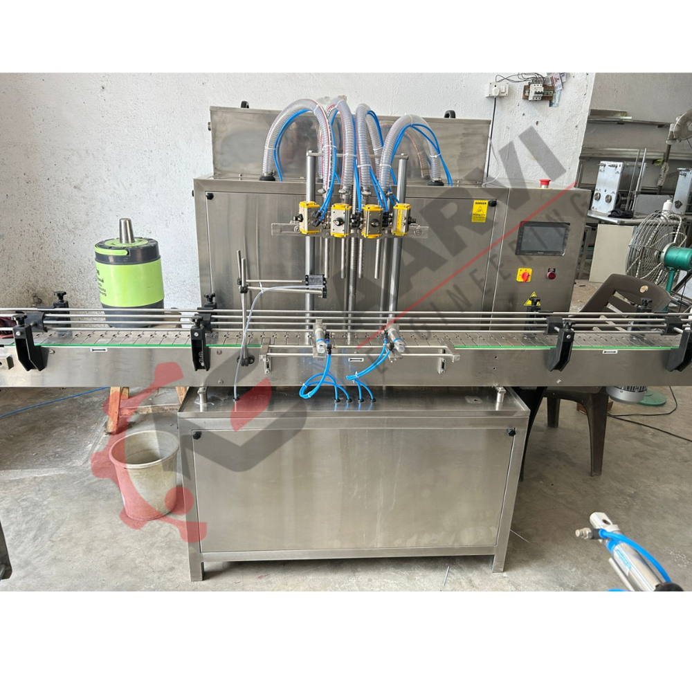 Engine Oil Lubricant Filling Machine