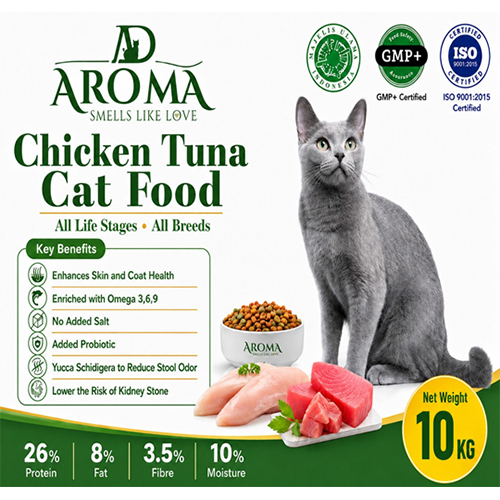 10kg Chicken Tuna Cat Food