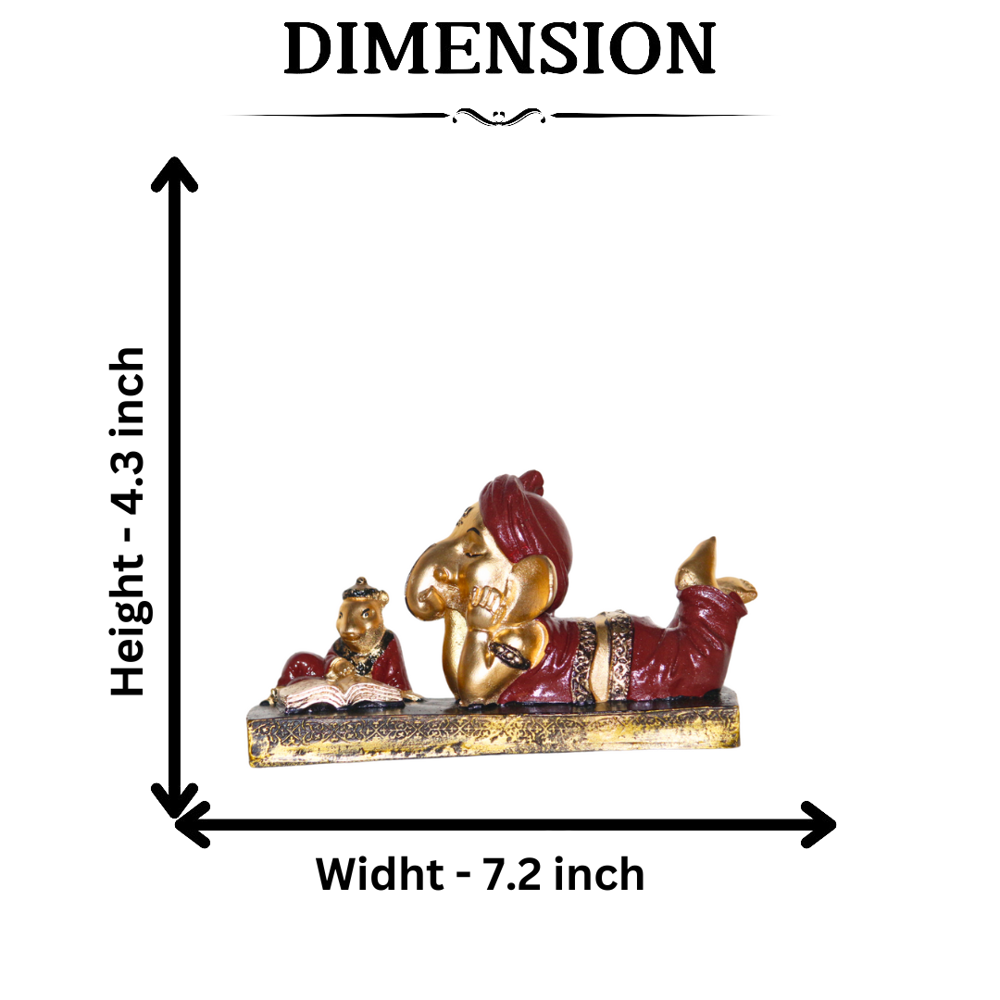 Polyresin Ganesha Statue