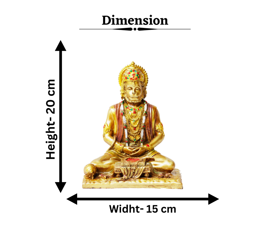 Polyresin Hanuman Ji Statue