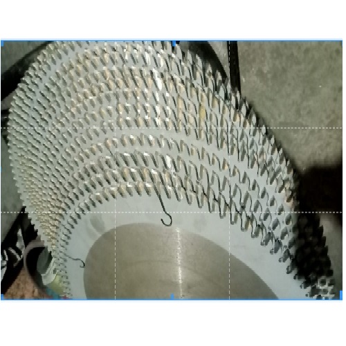 Diamond Cutter Blade - Stainless Steel, 14 Inch Diameter, Golden Color, 24 Teeth | Circular Shape, Coated Surface Finish For Stone Cutting