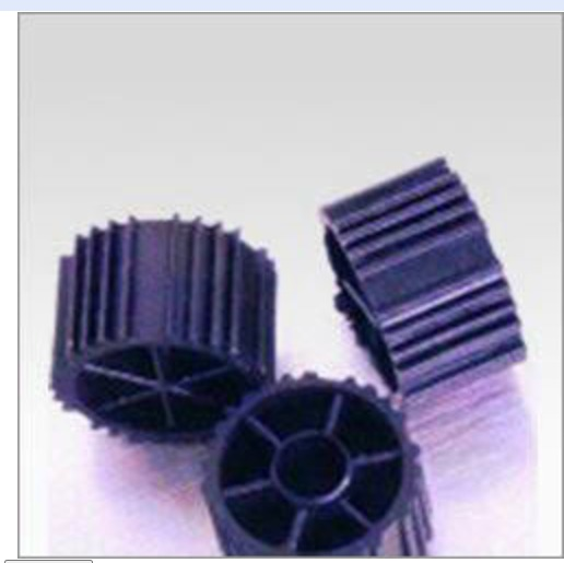 Bio Pac Media - Plastic, 20 Mm Diameter | Ideal For Industrial Water Treatment, Clog-free Operation, Long Lifespan