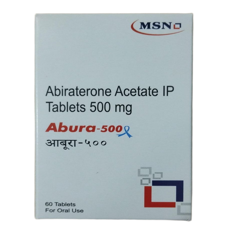 Abura 500mg - Abiraterone Acetate Tablets