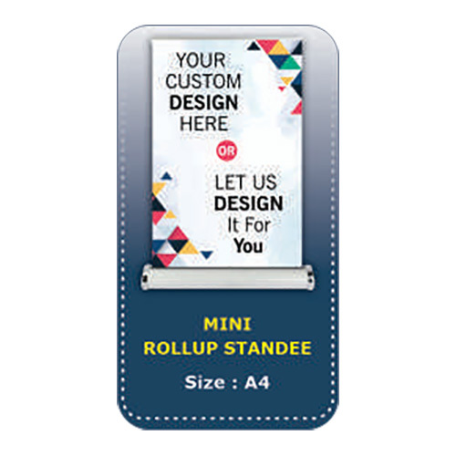 Mini Rollup Standee