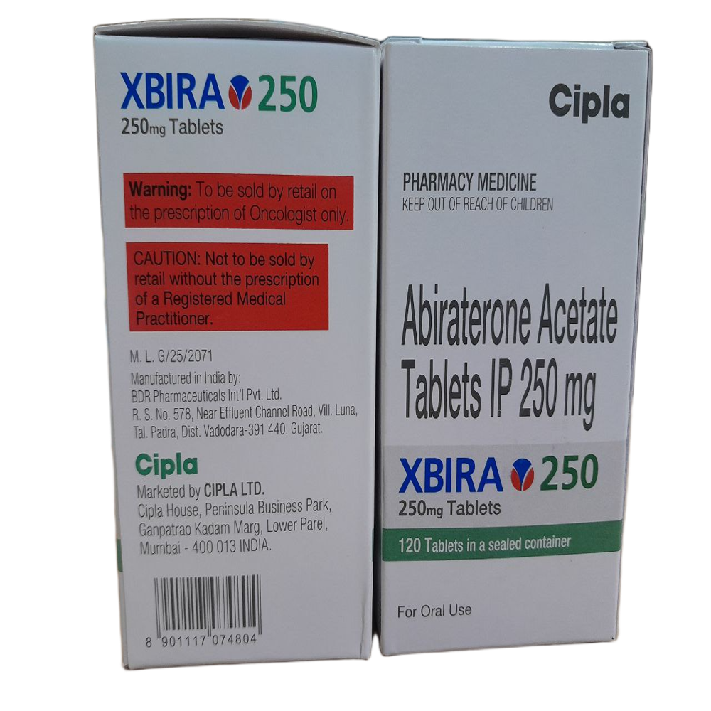 Xbira 250mg - Abiraterone Acetate Tablets