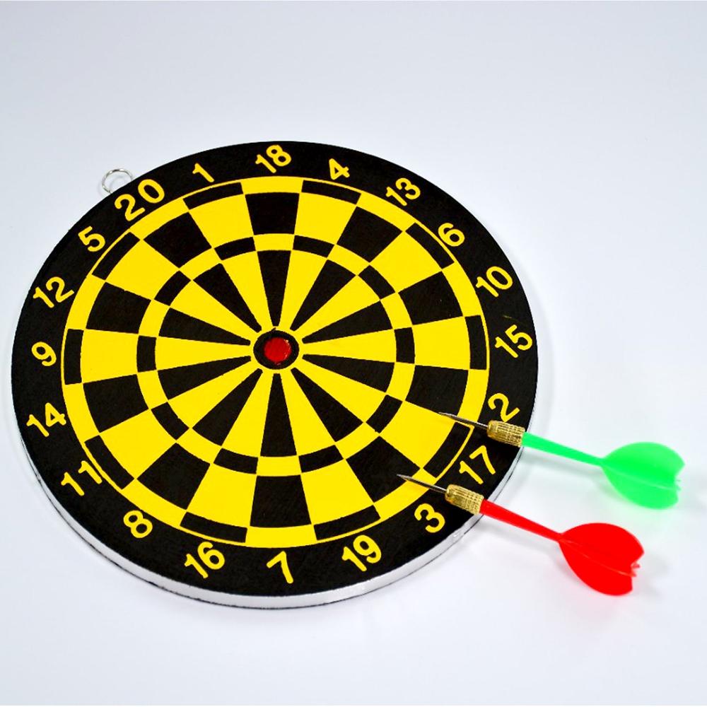 Small Dart Board with 2 Darts  Sports & Indoor Game for Kids