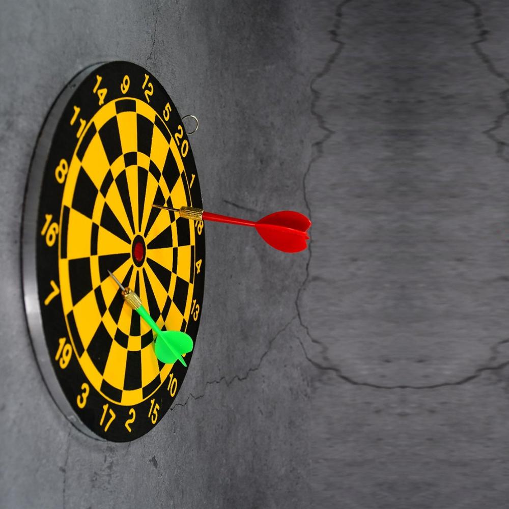 Small Dart Board with 2 Darts  Sports & Indoor Game for Kids