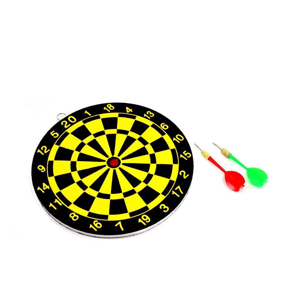 Small Dart Board with 2 Darts  Sports & Indoor Game for Kids