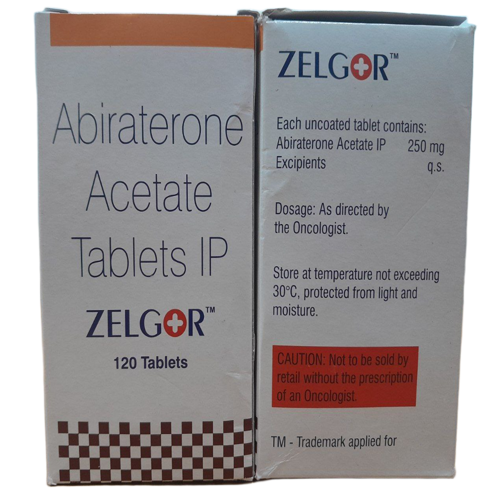 Zelgor 250mg - Abiraterone Acetate Tablets