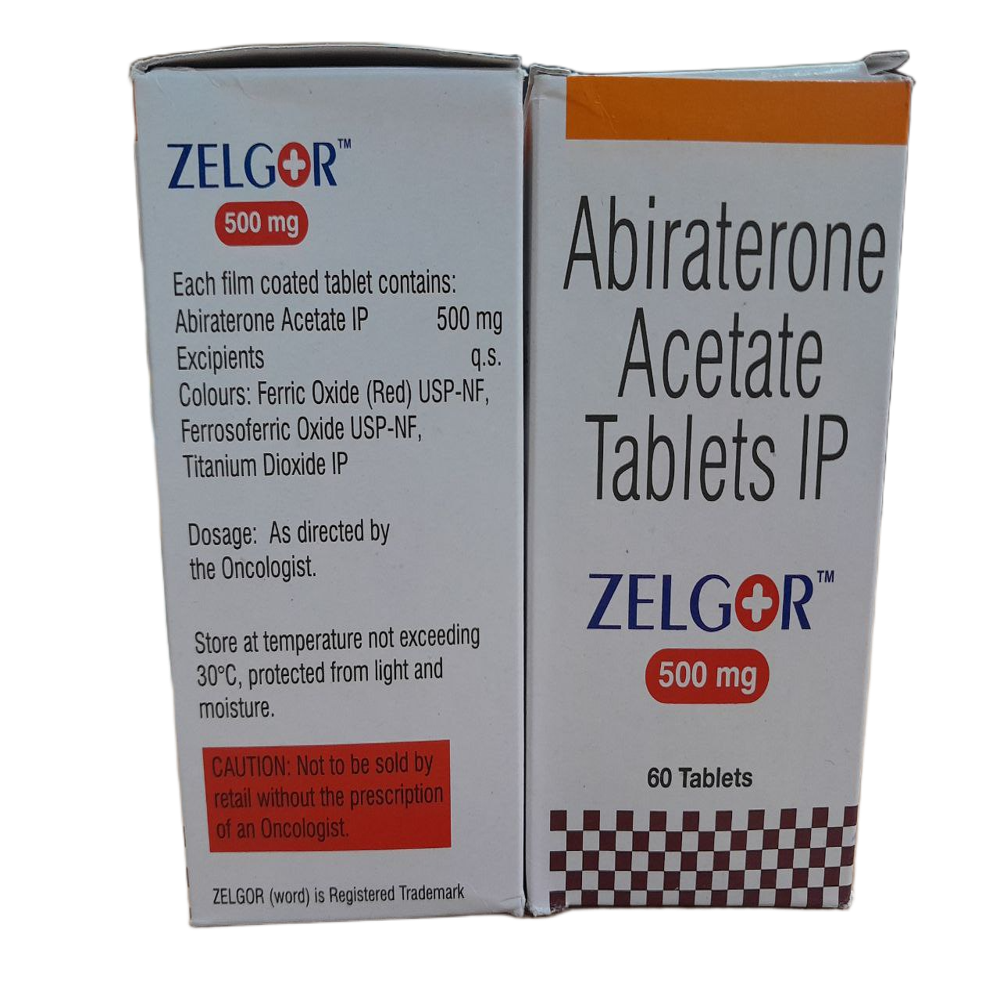 Zelgor 500mg - Abiraterone Acetate Tablets