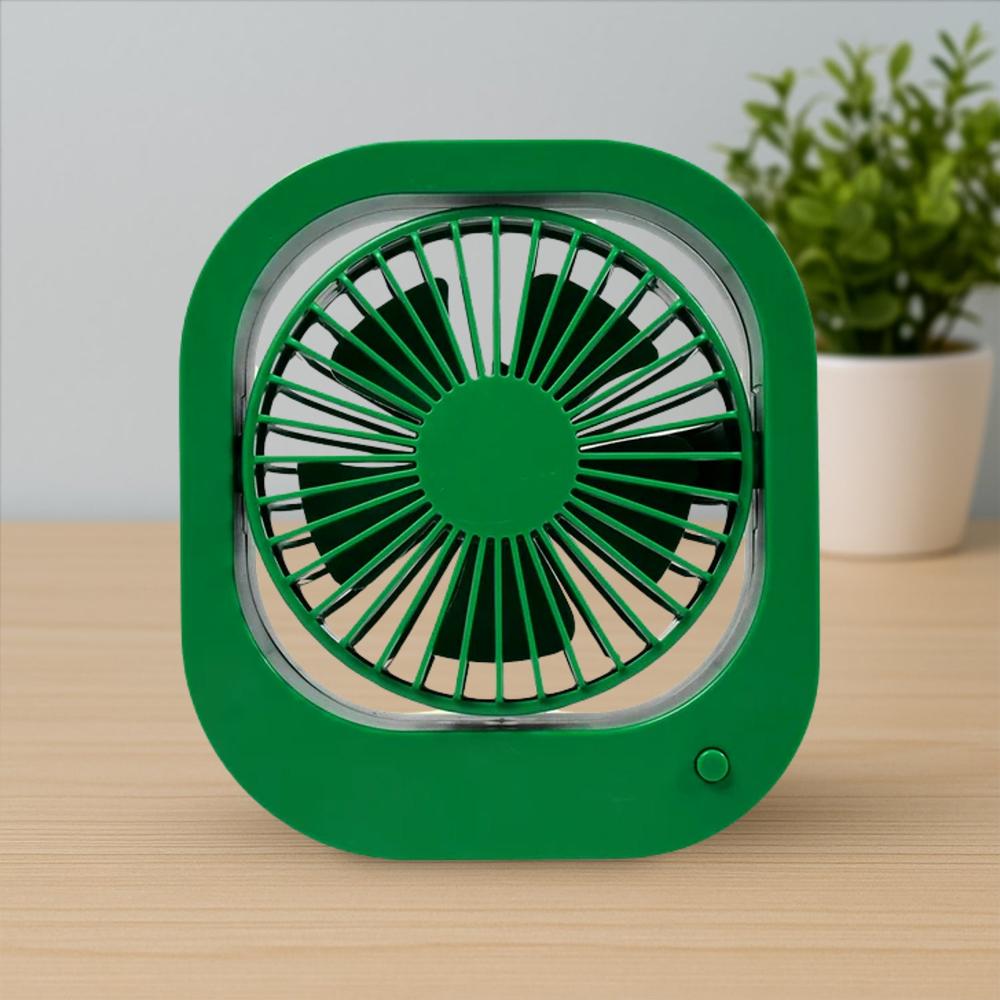 Portable USB Fan Rechargeable 2-Speed 180 Rotating Quiet Personal Fan