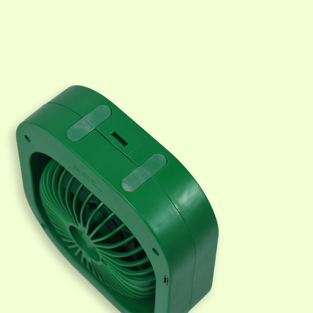 Portable USB Fan Rechargeable 2-Speed 180 Rotating Quiet Personal Fan