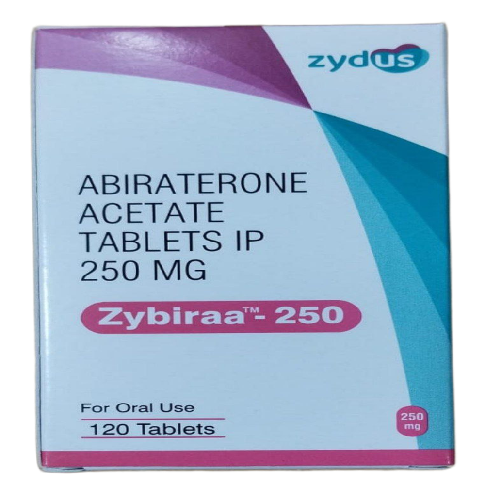 Zybiraa 250mg - Abiraterone Acetate Tablets