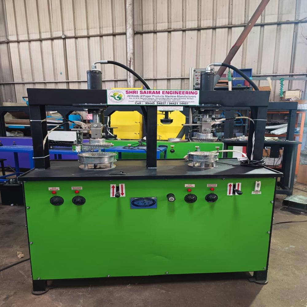 Double Dye Paper Plate Machine