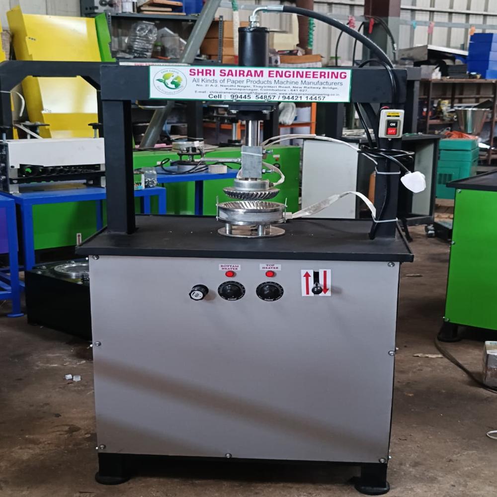 Single Dye Paper Plate Machine