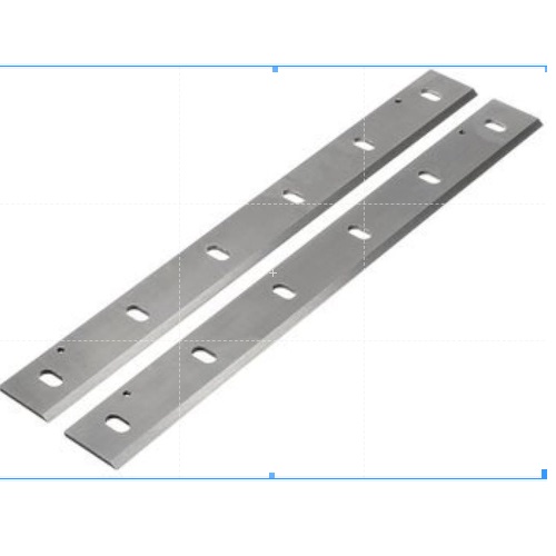 Planer Blades - Polished 14 Inch Rectangular Silver Blade | Optimal For Metal Cutting