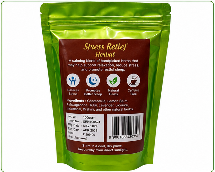 Stress Relief Herbal Tea