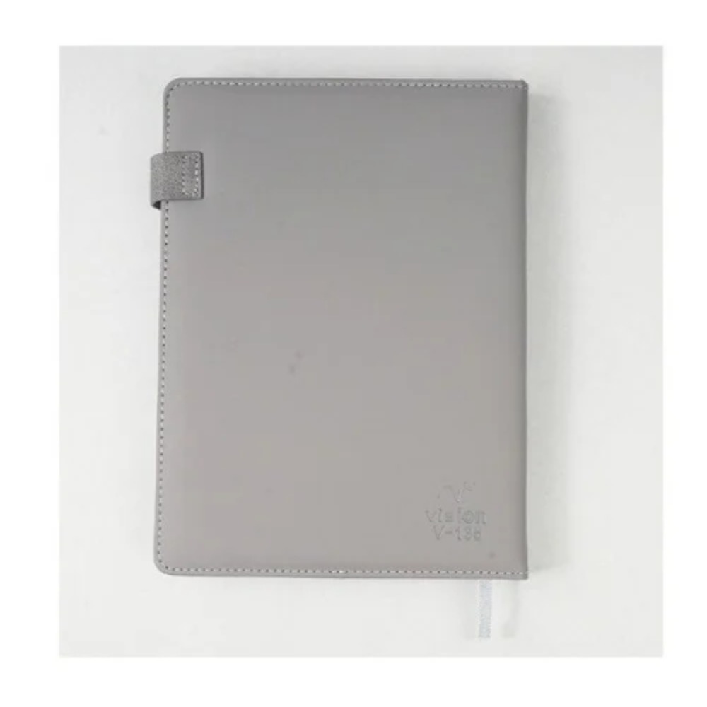 Executive Dual-Tone PU Leather Organizer Diary with Magnetic Clasp & Front Pocket (SS-772)