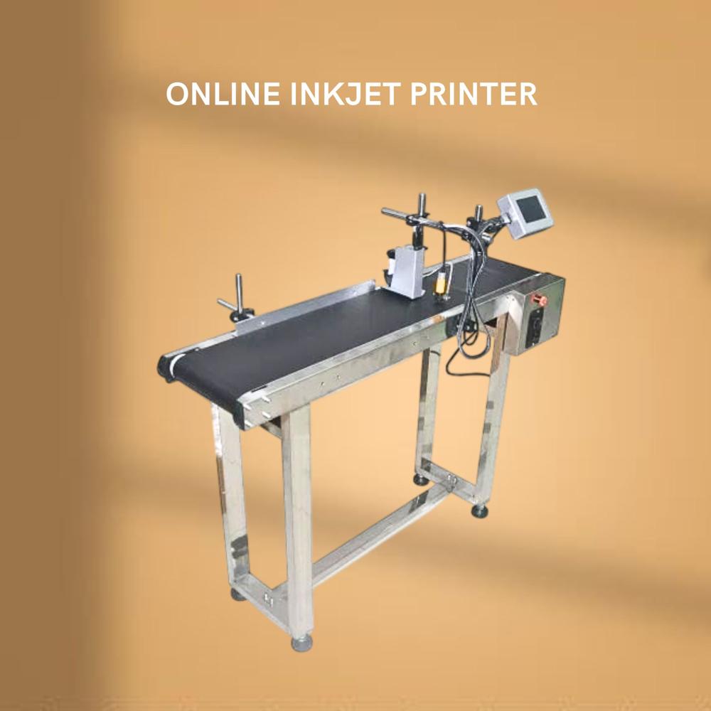 Conveyor With Inkjet Coding Machine