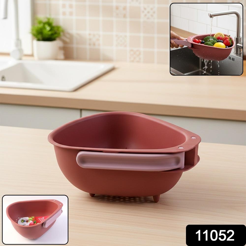 Supermom Kitchen Colander With Foldable Handle And Drain Base - Color: Mix