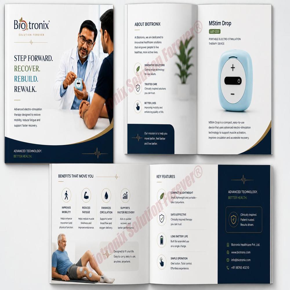 Foot Drop Muscle Activation Device for Physiotherapy Clinics