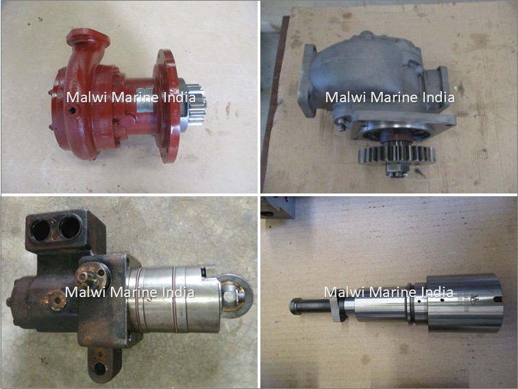 Skl - 8Vds29-24Al - 6Vds29-24Al - Fuel - Water - Oil - Pump - Application: Marine