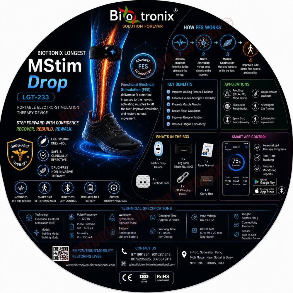 Neuro Foot Drop Walking Support Rehabilitation Equipment